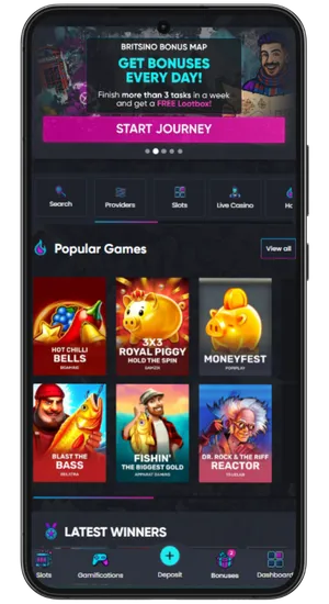 Opening Chrome on Android, visiting a UK-licensed casino that carries Chicken Road and logging in to the account